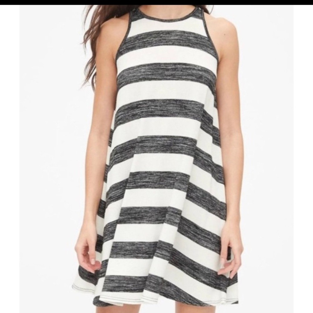 Gap Rugby Stripe Tank Swing Dress